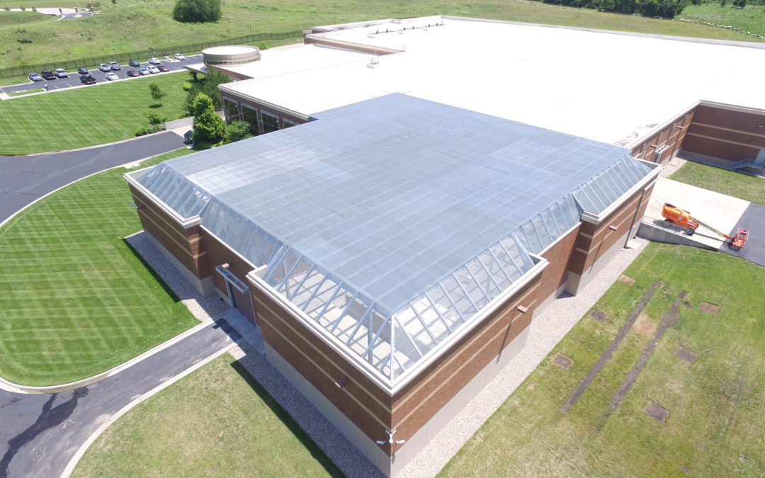 Data Center Mechanical Yard Roof Protection